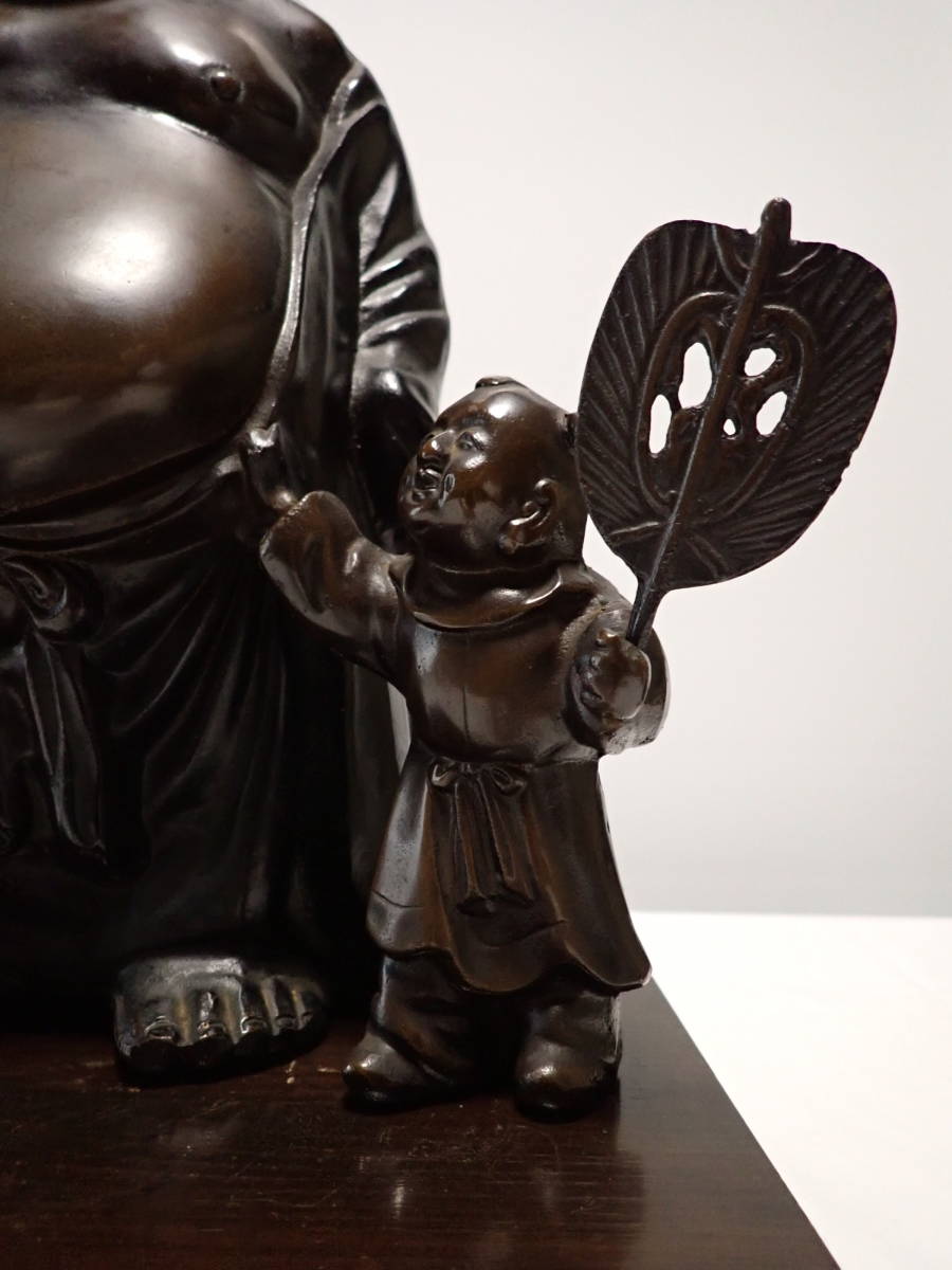 中国古玩 布袋と祈福  エステ－トセ－ルの画像3