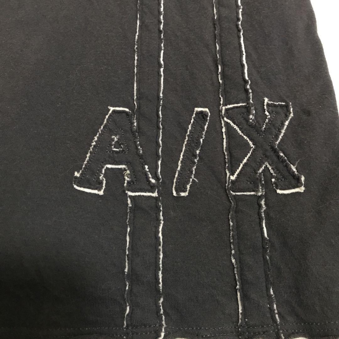 ARMANI EXCHANGE 重ね着風ロングTシャツデットストック品_画像3