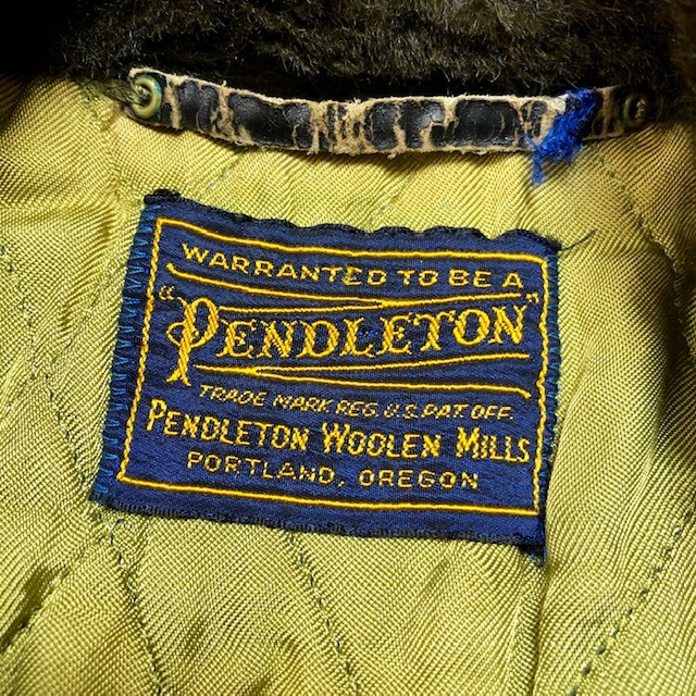 USA古着 vintage 40s~50s PENDLETON チェック ウールコート L USA古着 vintage 40s~50s PENDLETON チェック ウールコート L