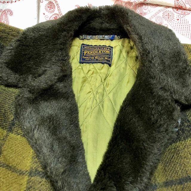 USA古着 vintage 40s~50s PENDLETON チェック ウールコート L USA古着 vintage 40s~50s PENDLETON チェック ウールコート L
