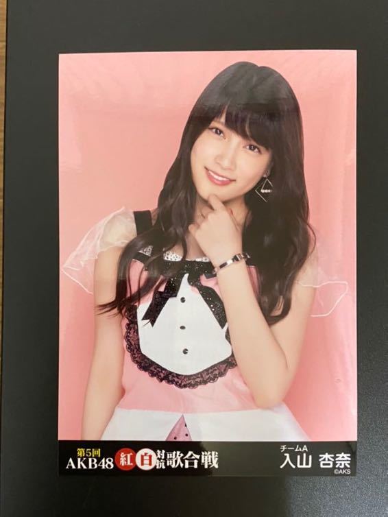 AKB48 入山杏奈 写真 会場 第5回紅白対抗歌合戦 1種_画像1