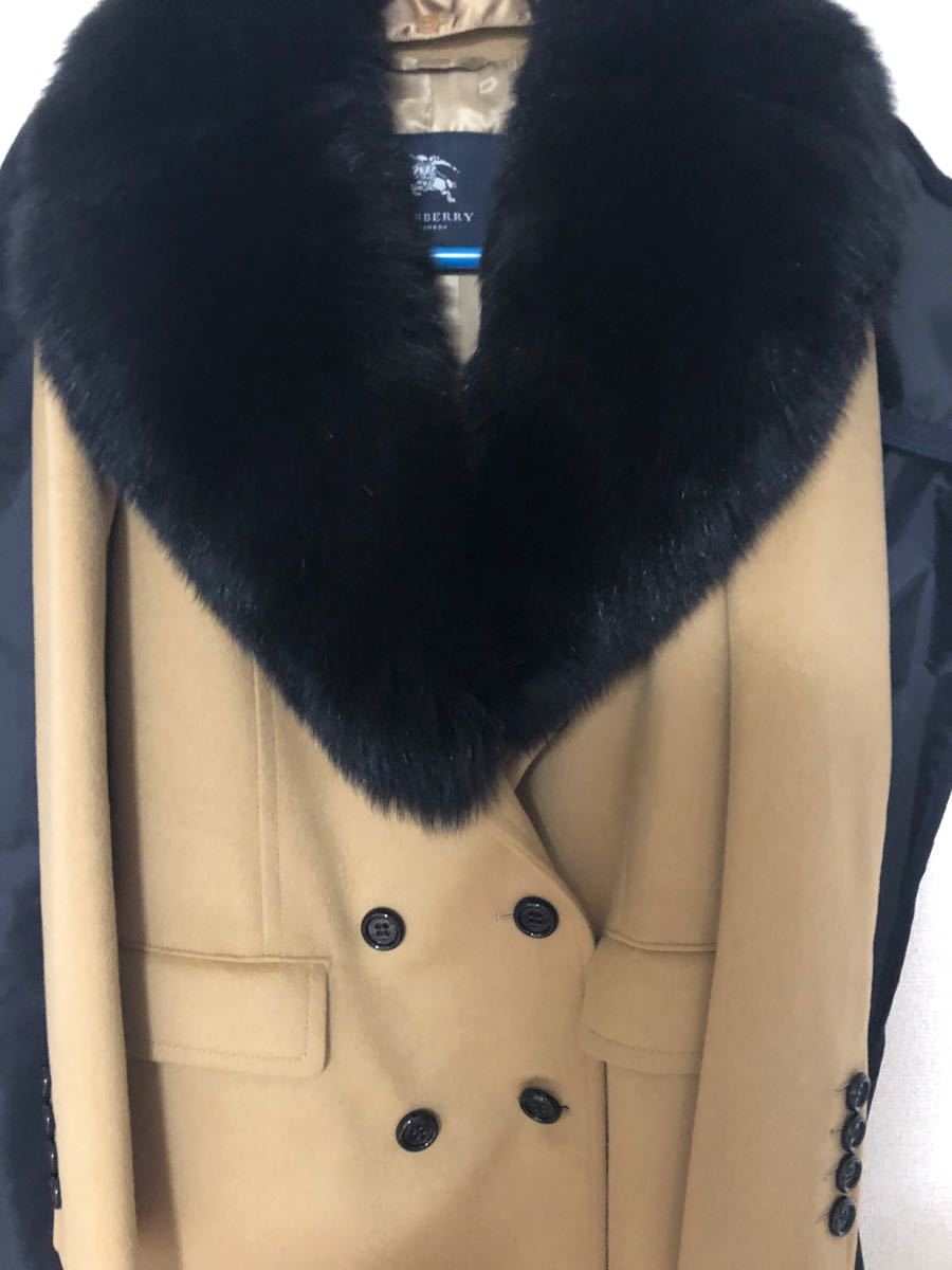 送料込 Burberry London ロングコート フォックスファー | noonanwaste.com