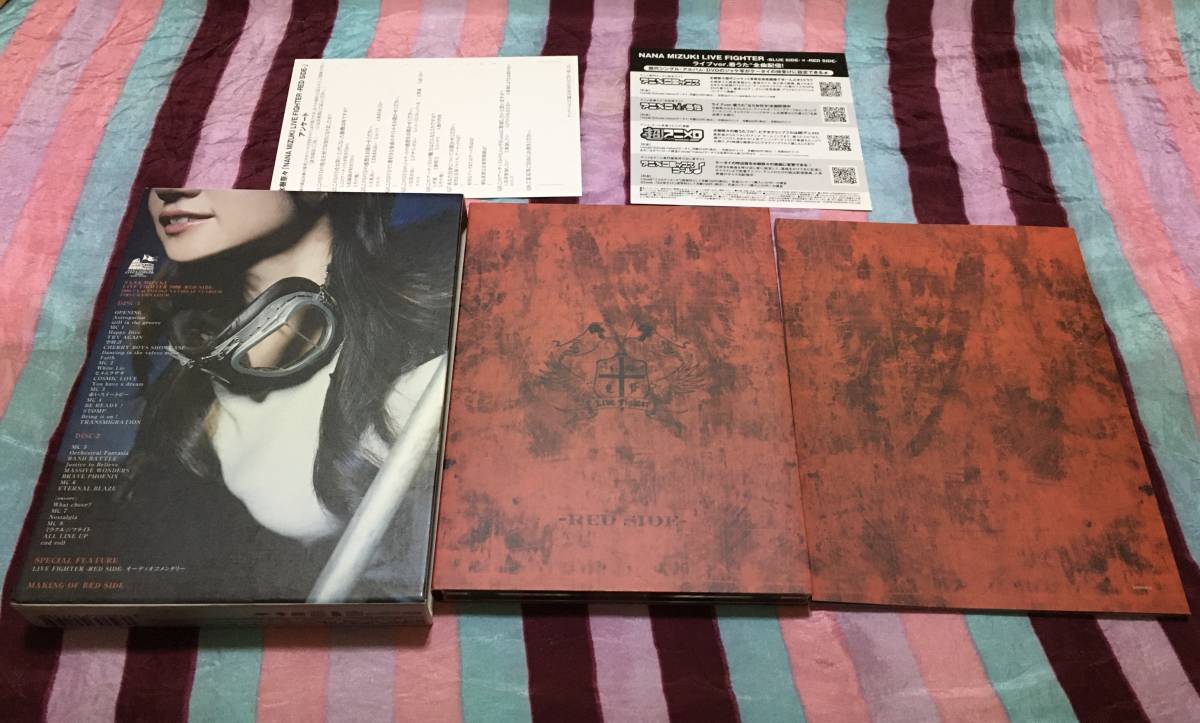 ヤフオク 水樹奈々 Nana Mizuki Live Fighter Red Side ヤフオク 水樹奈々 Nana Mizuki Live Fighter Red Side