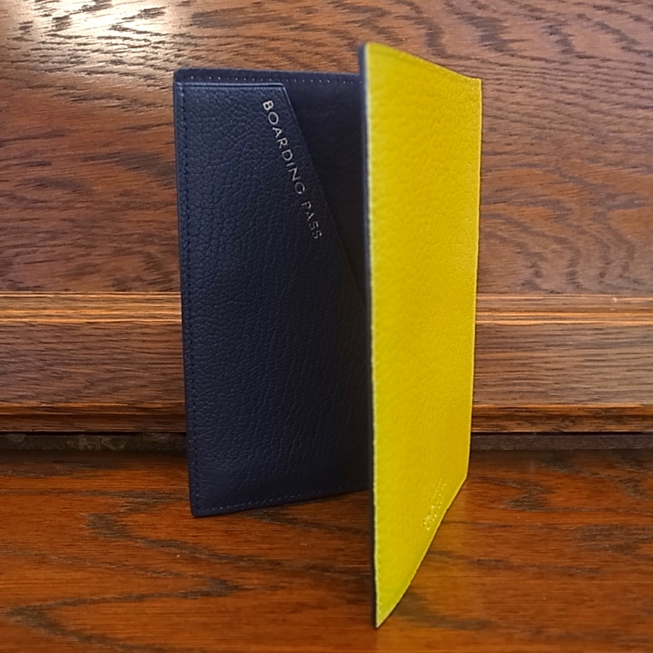 SMYTHSONs my son travel wallet & passport cover YELLOW