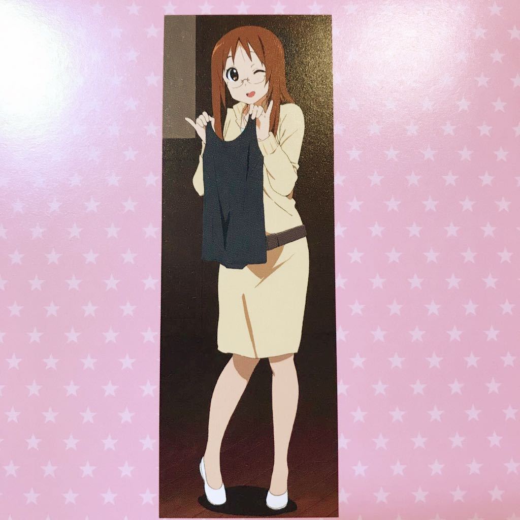 【送料無料】 さわ子 先生 等身大 描き下ろし 布 ポスター 約172×60cm けいおん! K-ON! 放課後ティータイム HTT 京都アニメーション_画像1