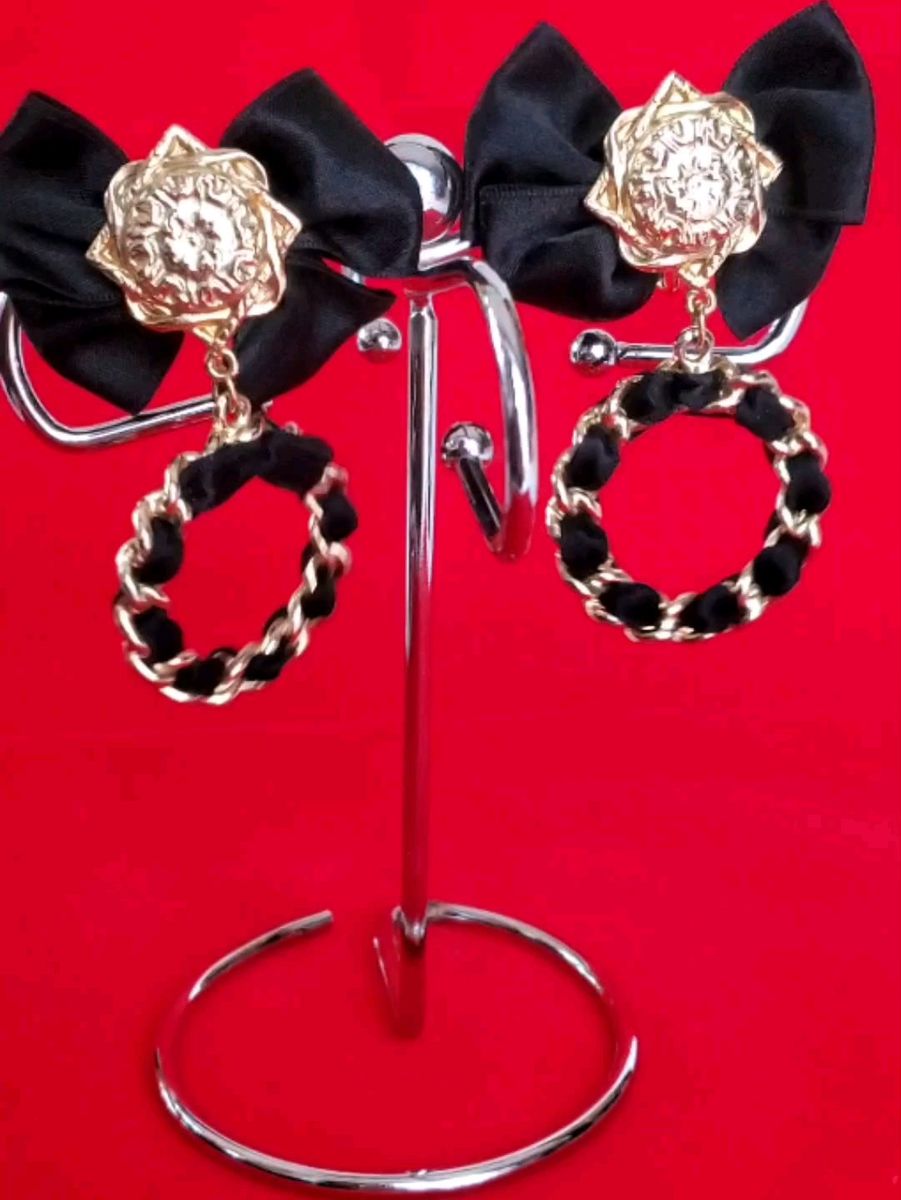 CHANEL風 イヤリング MADE IN JAPAN