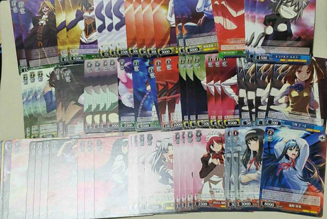 ヴァイスシュヴァルツ MELTY BLOOD デッキ メルブラ WS 秋葉