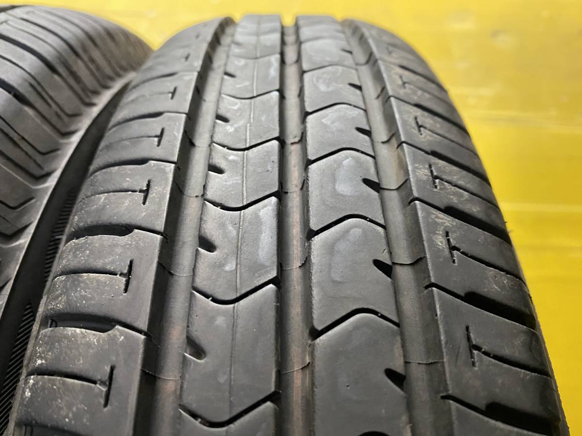 No1972　K3 バリ溝 ！！ブリヂストン　NH100C　155/80R13 4本セット_画像5