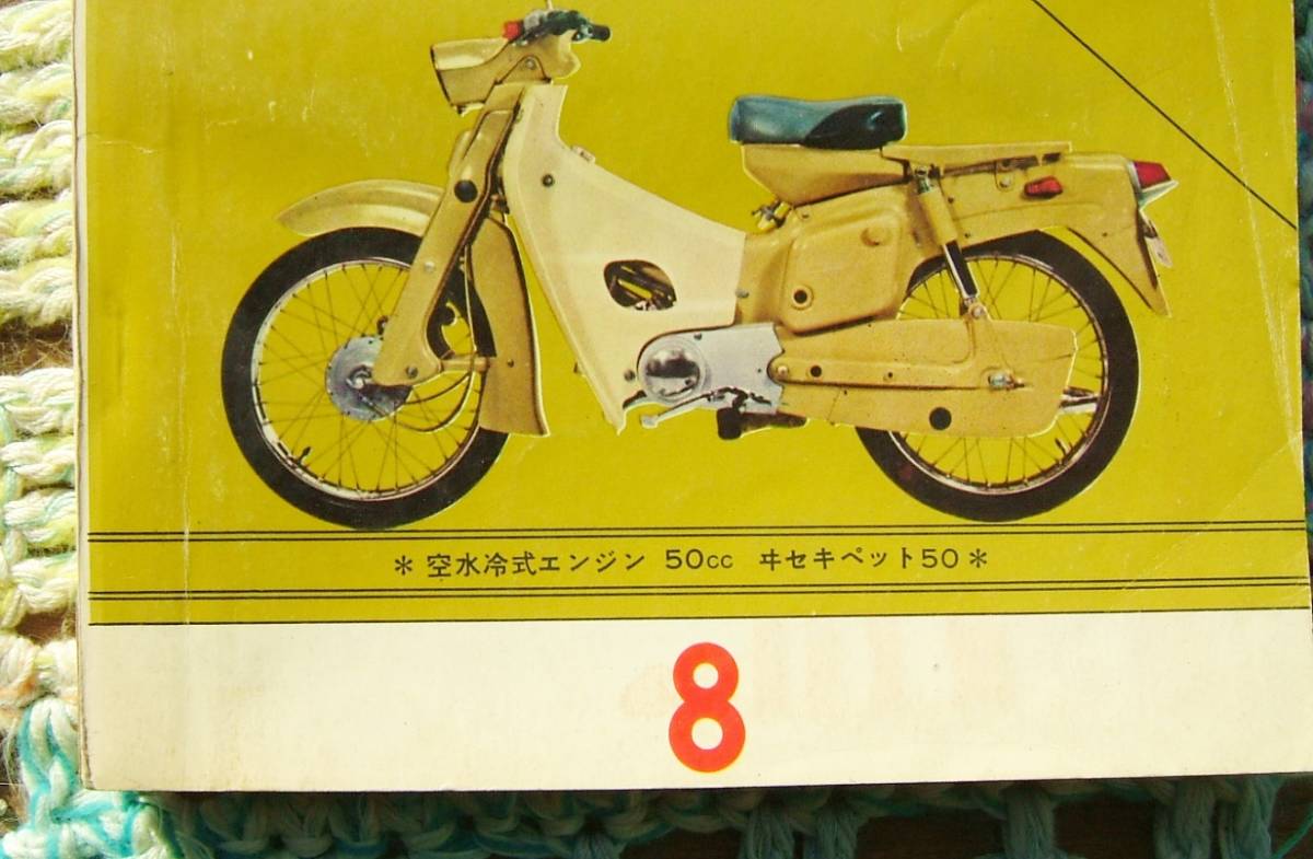 旧車　モーターサイクリスト　１９６１年８月_画像3