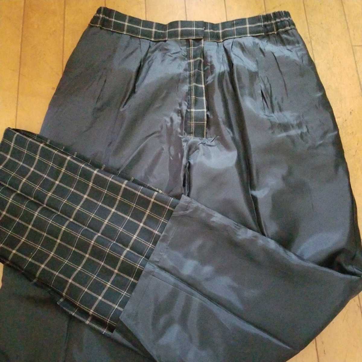  новый товар MUNSINGWEAR Munsingwear одежда / женский водоотталкивающий омыватель bru брюки осень-зима предмет / черный /13 номер W74~78./ обычная цена Y20900(19000+ налог )/ сделано в Японии 