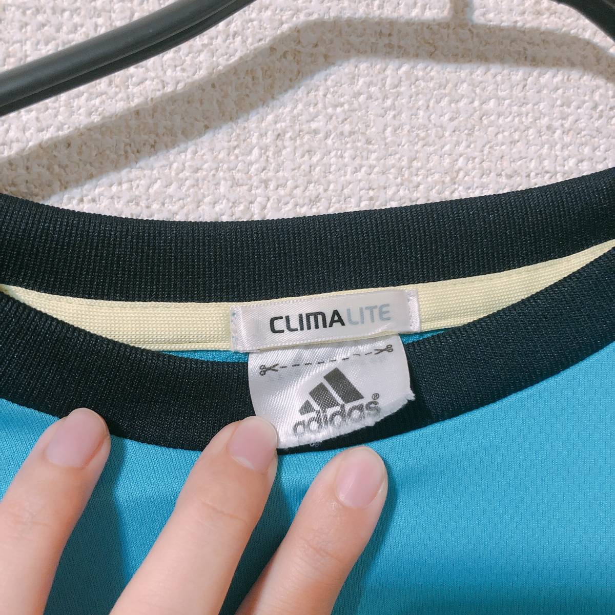 adidas アディダス Tシャツ メンズ 男の子 ブルー 青_画像3