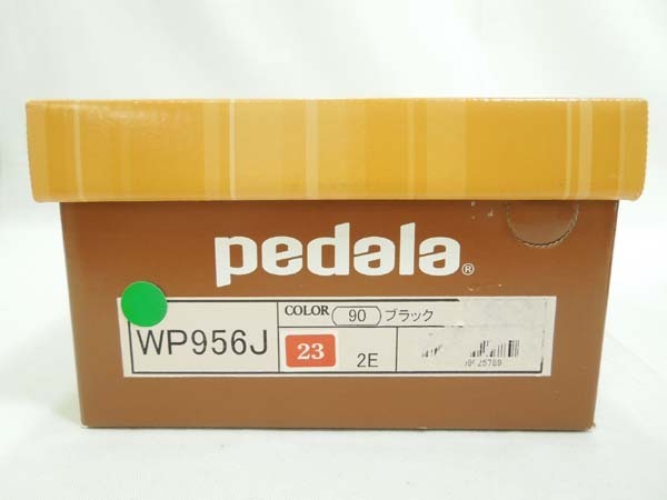 アシックス asics ペダラ pedala パンプス WP956J ブラック 23cm 2E タグ付 箱入り 未使用品 ■ ①_画像7