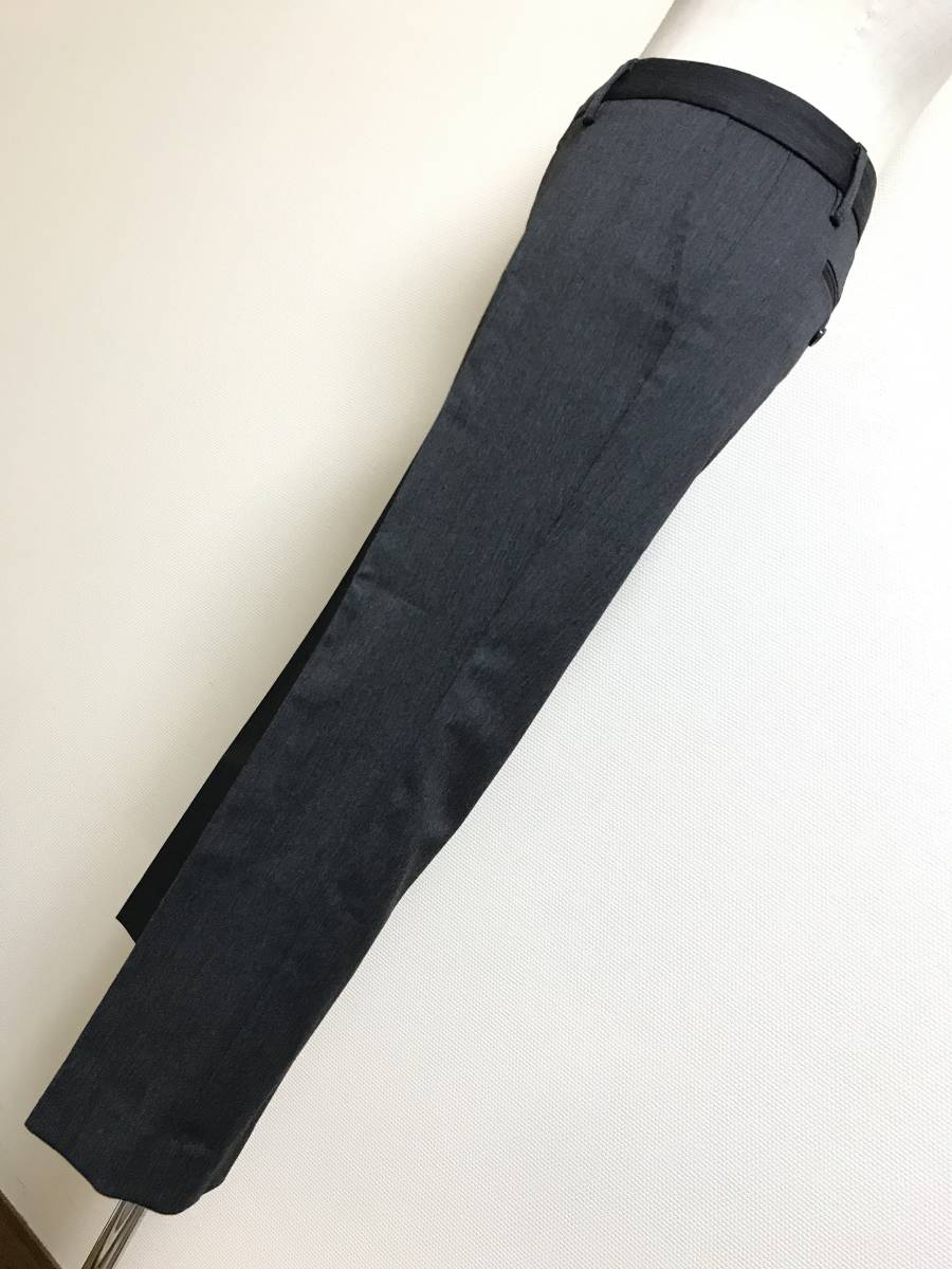  beautiful goods * Ined tapered ankle cropped pants made in Japan gray M*7078