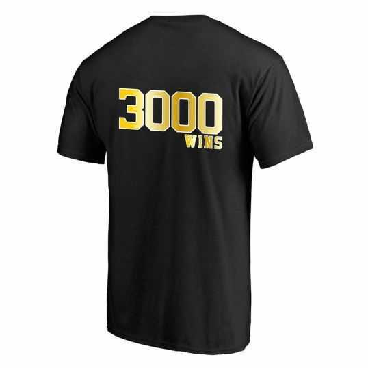 埼玉西武ライオンズ ライオンズ球団通算3000勝記念Tシャツ Mサイズ MAJESTIC 半袖 黒 ブラック_画像4