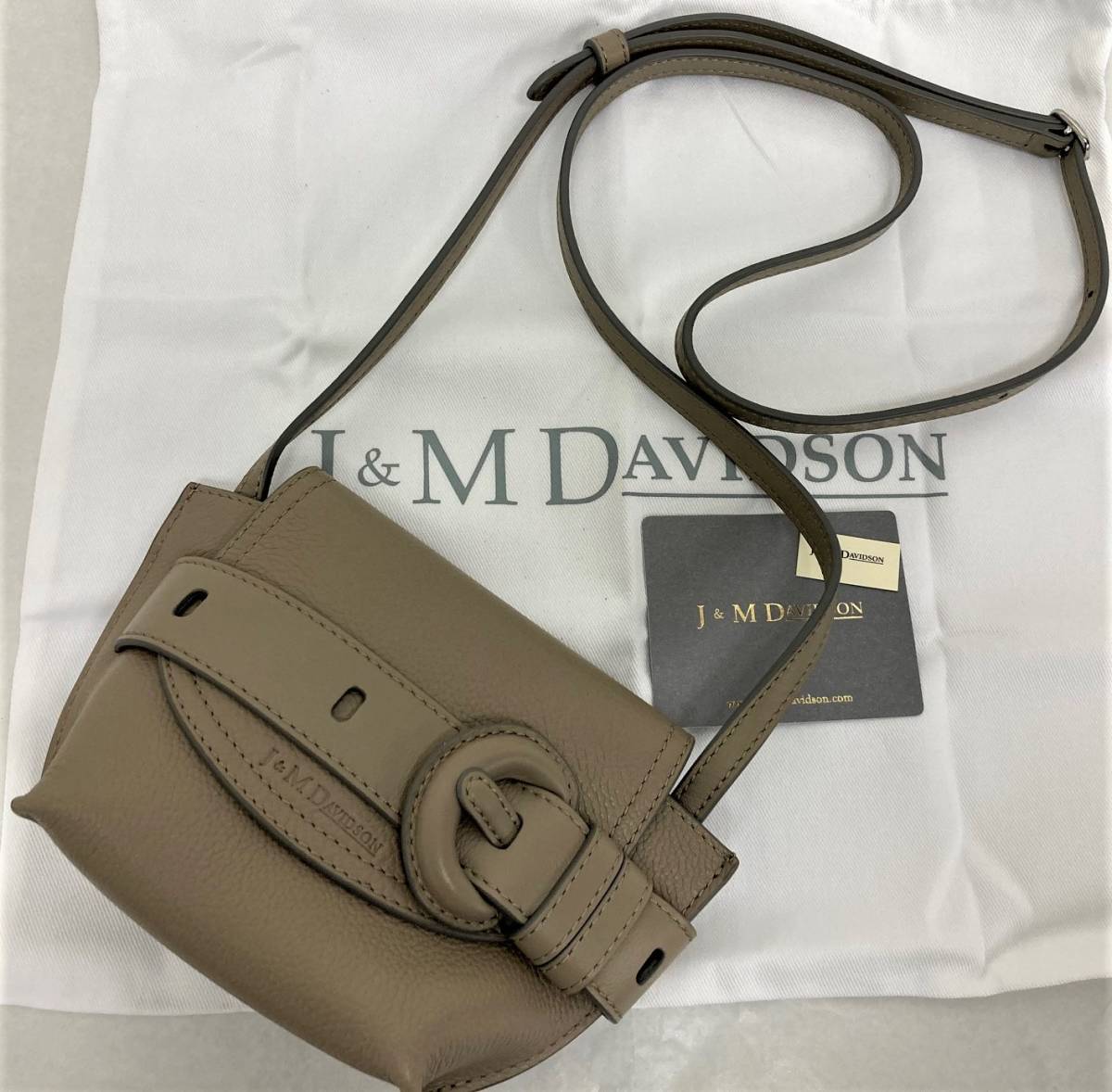 新品未使用　J&M DAVIDSON BELT BAG NANNO ジェイアンドエム デヴィットソン 　ベルトバックナノ