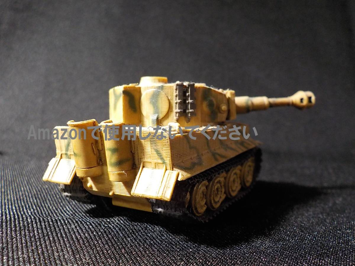 デフォルメタンク　ドイツ機甲師団編【ティーガーI後期型重戦車 ／ダークイエロー二色迷彩Ver.】_画像6