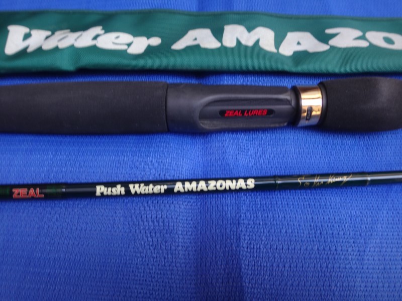 売り切れ必至! Yahoo!オークション - PWA-64M AMAZONAS Water Push 1995 ZEAL 2ピースベイトロッド