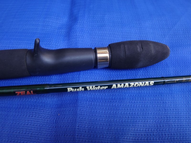 海外個人輸入 ZEAL プッシュウォーター PWA-64M AMAZONAS Water Push 1995 2ピースベイトロッド
