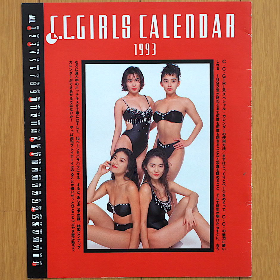 1993 год C.C. Karl s календарь не использовался хранение товар 