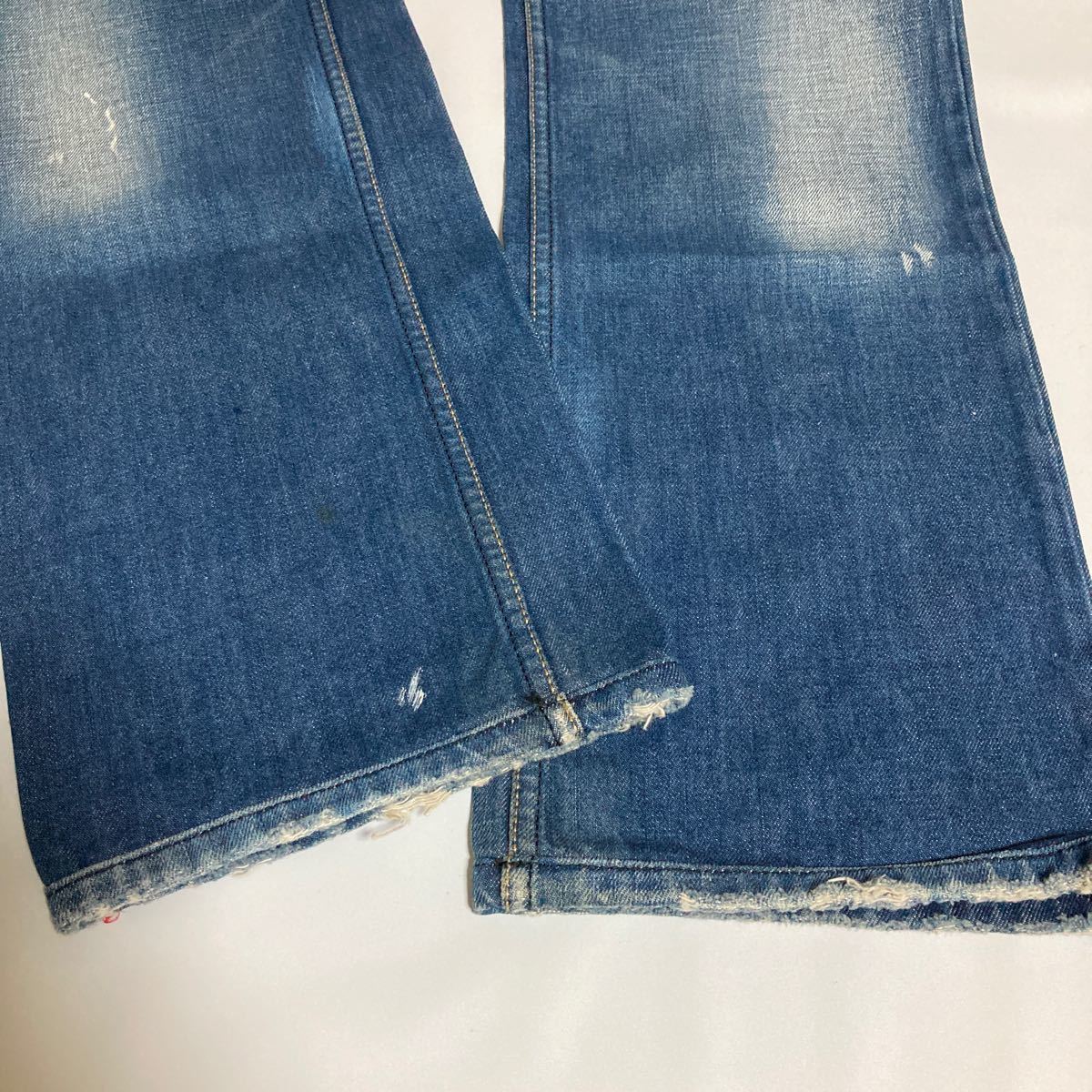 W27 ディーゼル LEVAN ダメージ加工 ジーンズ デニムパンツ DIESEL ブルージーンズ デニム DENIM ヴィンテージ 加工 ジーンズ　jeans_画像10