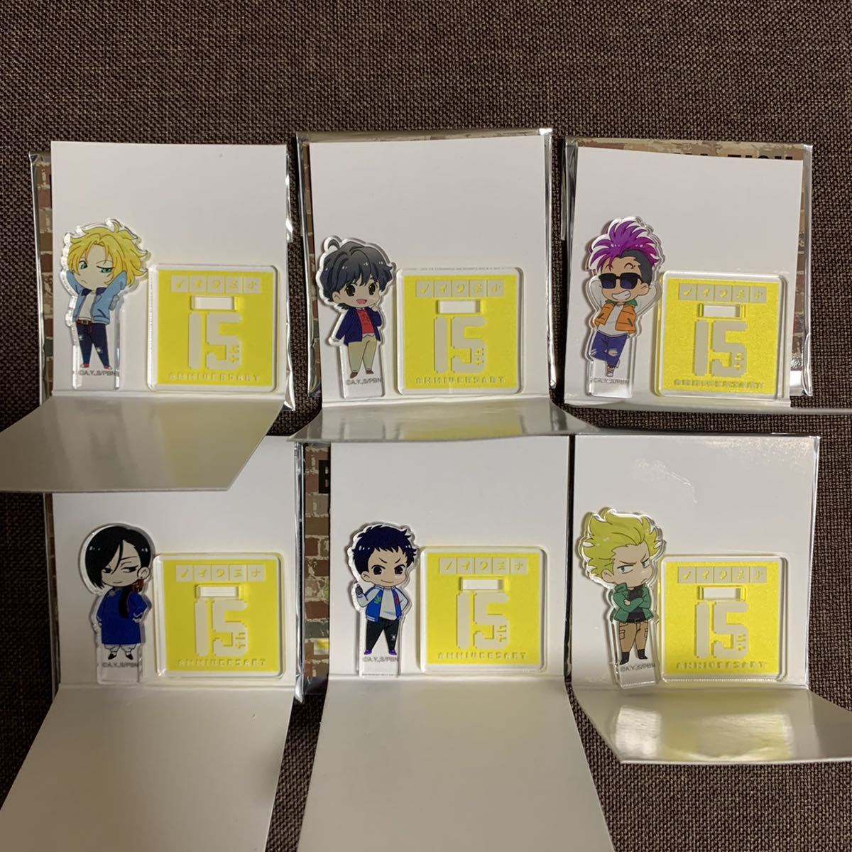 BANANA FISH ノイタミナ ポップアップストア ロフト トレーディングミニアクリルスタンド 全6種 バナナフィッシュ