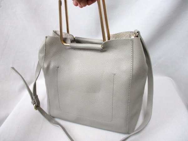 ZARA BASIC/ザラ◇2wayバッグ　大型インナーポーチ付　W29cm_画像2