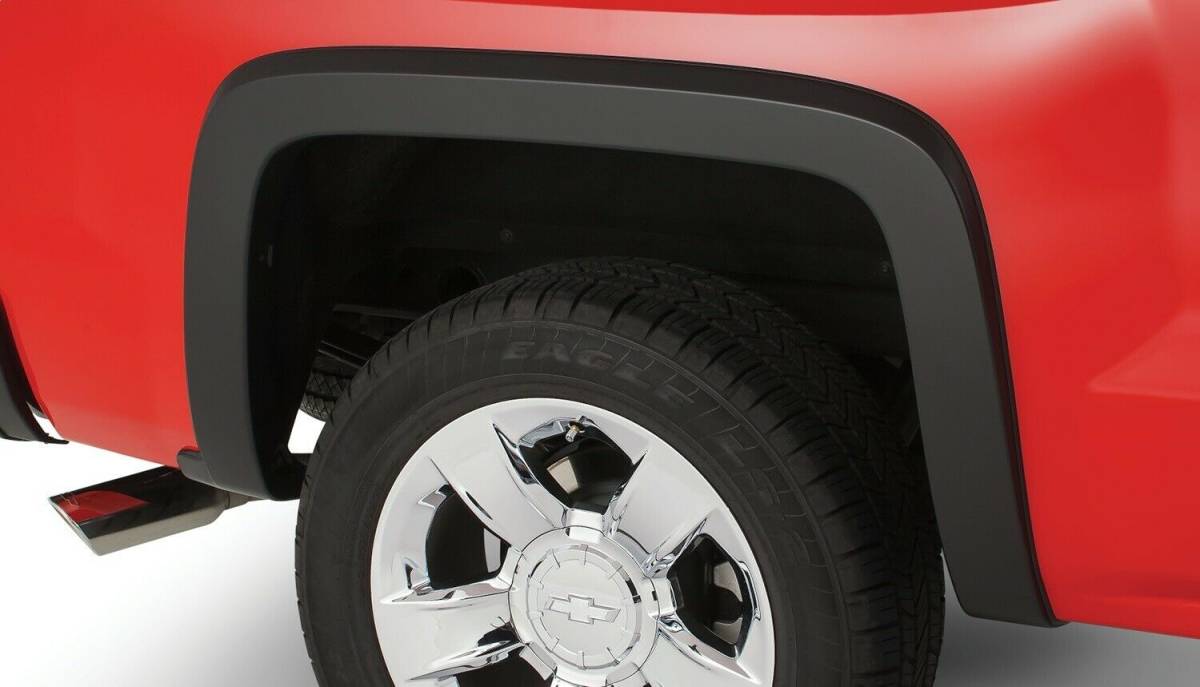 【国内発送】Chevrolet Silverado シボレー シルバラード 1500 HD用エクステンションフェンダーフレア 1台分セット_画像3
