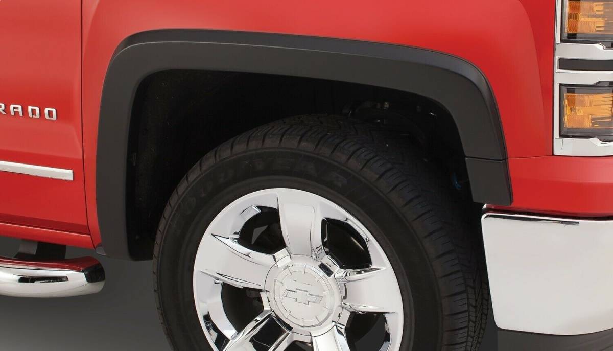 【国内発送】Chevrolet Silverado シボレー シルバラード 1500 HD用エクステンションフェンダーフレア 1台分セット_画像2