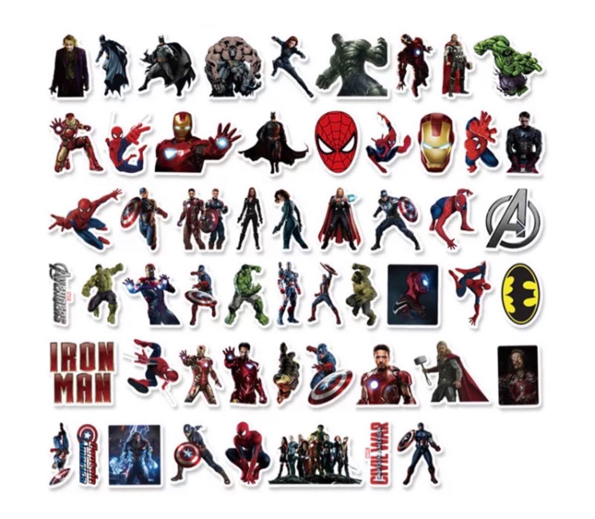 Paypayフリマ アベンジャーズ マーベル スパイダーマン アイアンマン シール 防水 ステッカー Paypayフリマ アベンジャーズ マーベル スパイダーマン アイアンマン シール 防水 ステッカー