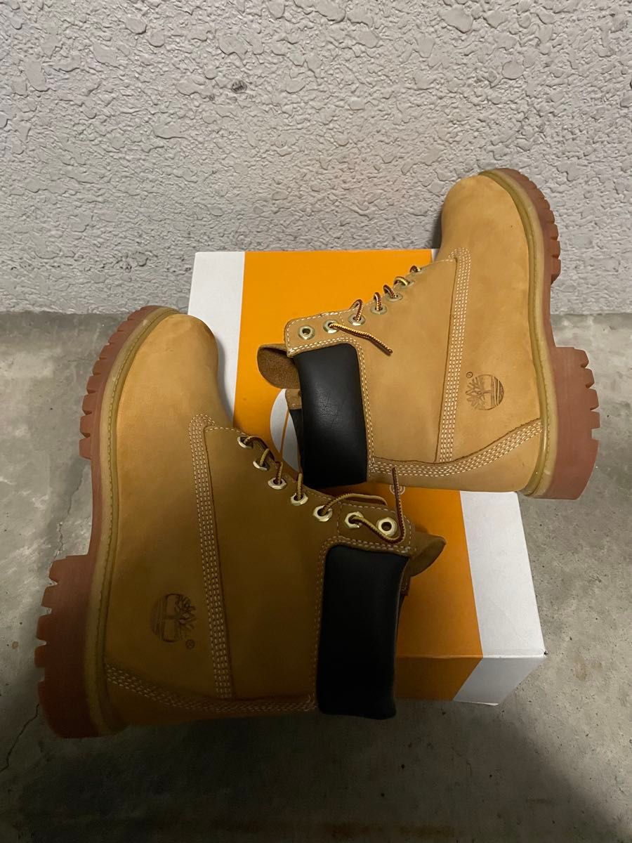 【美品】ティンバーランド 6インチ イエローブーツ ウォータープルーフ 26cm ティンバーランド 6インチ ウォータープルーフ プレミアムブーツ 26cm