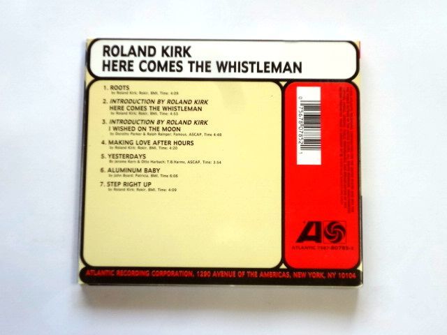 輸入盤 CD【075678078521】Roland Kirk ローランド・カーク / Here Comes The Whistleman / 送料310円～_画像2