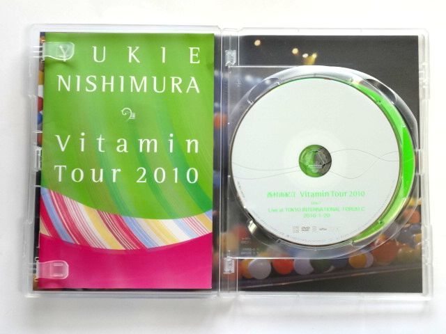 国内盤 DVD【CRBI5032】西村由紀江 / ビタミンツアー 2010 Vitamin Tour 2010 / 送料310円～_画像3