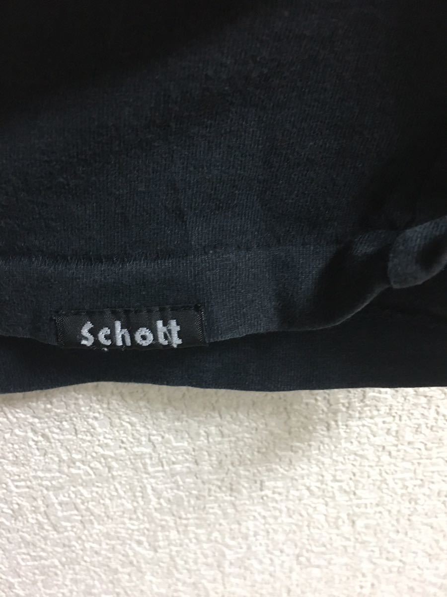 SCHOTT ショット　アニマル柄切替半袖Tシャツ　NEWYORKCITY M?_画像5