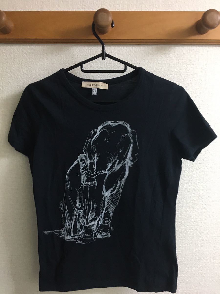 see bychloe シーバイクロエ　半袖Tシャツ　カットソー　USA6 M_画像1