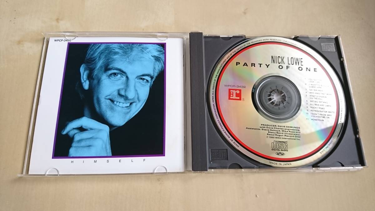 NICK LOWE ニック・ロウ『PARTY OF ONE』