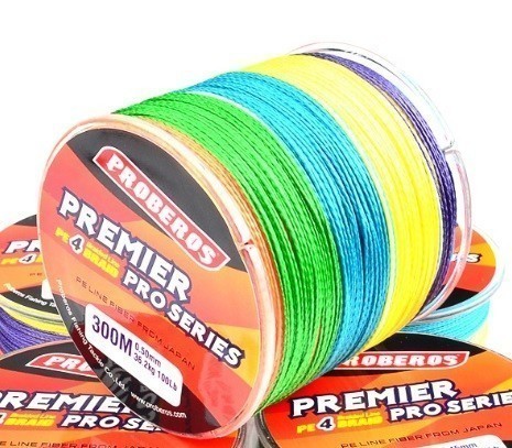 PEライン 高強度 PRO 4号 40lb/300m巻き 5色 カラー 釣り糸 d_画像3