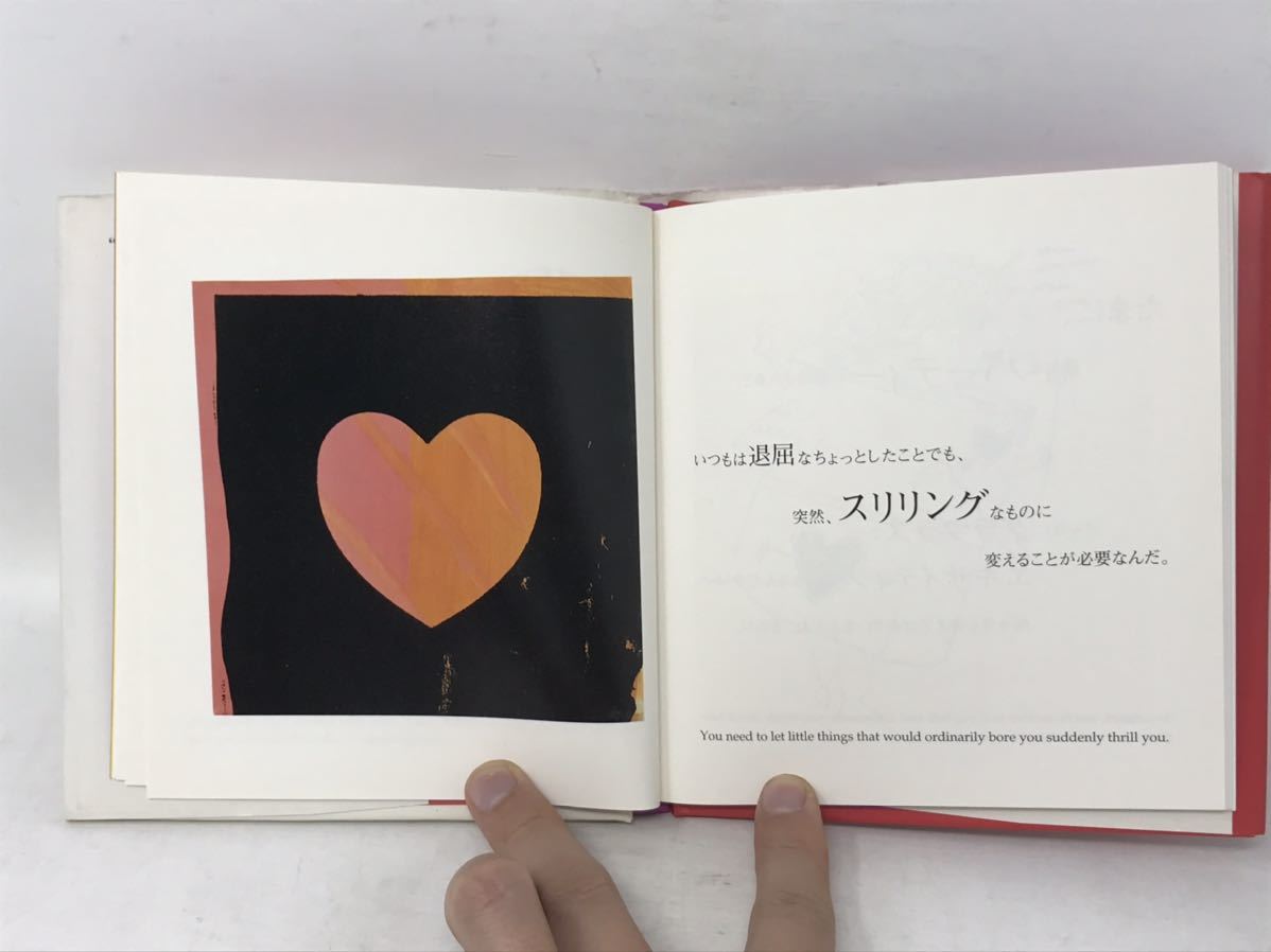  foreign book Love, Love, Love ANDY WARHOL Anne ti War ho ruN0693