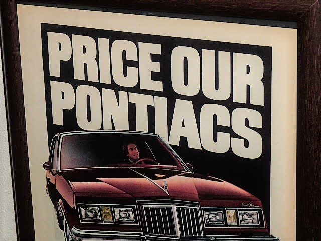 1978 year USA foreign book magazine advertisement frame goods Pontiac Grand Prix Pontiac Grand Prix ( A4 size )