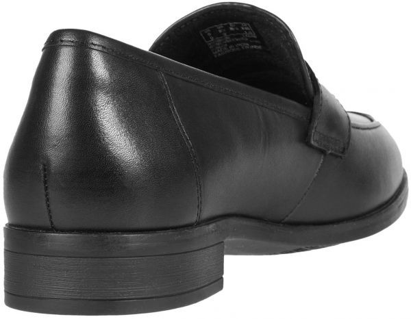  бесплатная доставка Clarks 25cm Classic pe колено Loafer черный чёрный кожа балет Flat туфли-лодочки офис формальный ботинки RR16