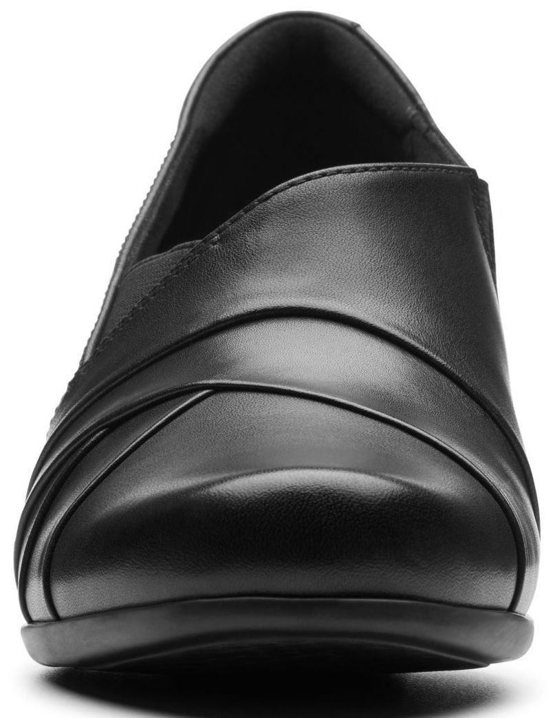 ヤフオク! - 送料無料 Clarks 26cm パンプス ブラック 黒 レ...