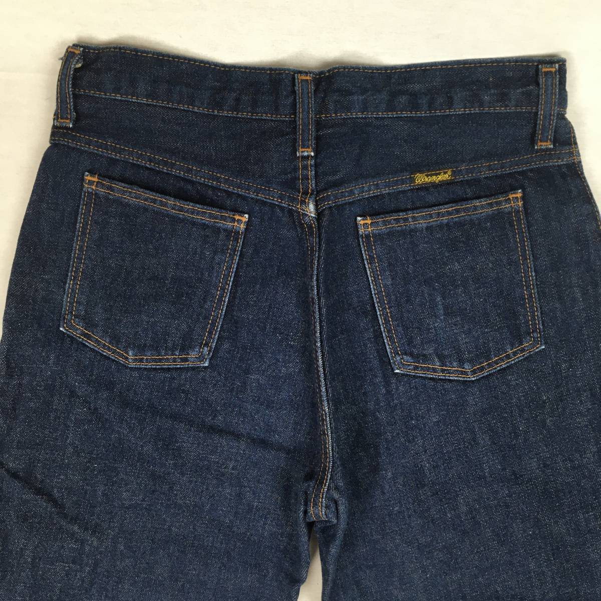 Wrangler Wrangler F1613-29 made in Japan bell bottom boots cut Denim pants jeans W29 button f Live ief Japan 