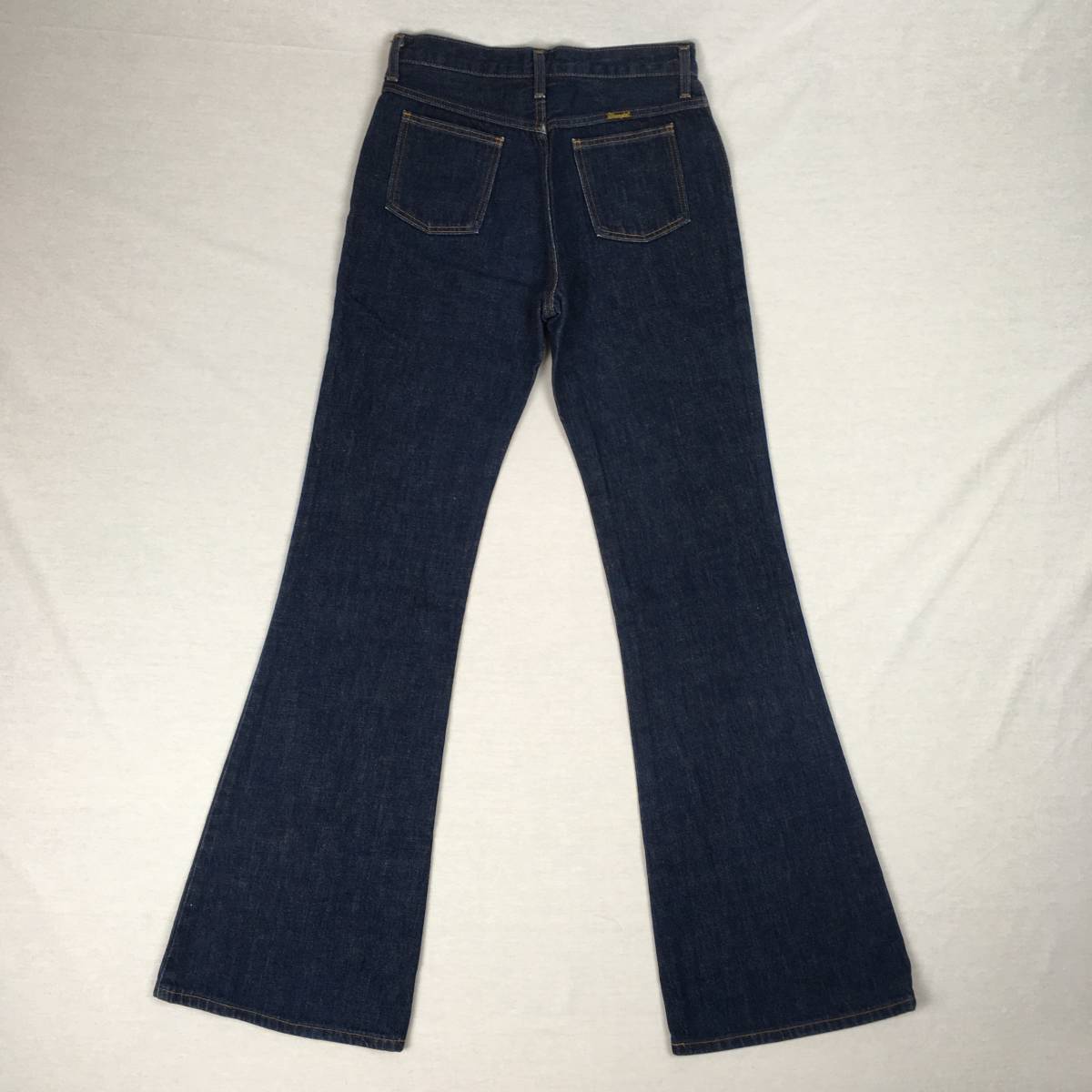 Wrangler Wrangler F1613-29 made in Japan bell bottom boots cut Denim pants jeans W29 button f Live ief Japan 