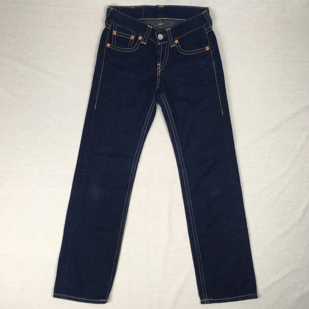 Levi's リーバイス 921 921-10 TYPE1 JEANS 日本製 02年 ストレート ローライズジーンズ レディース W28_画像3