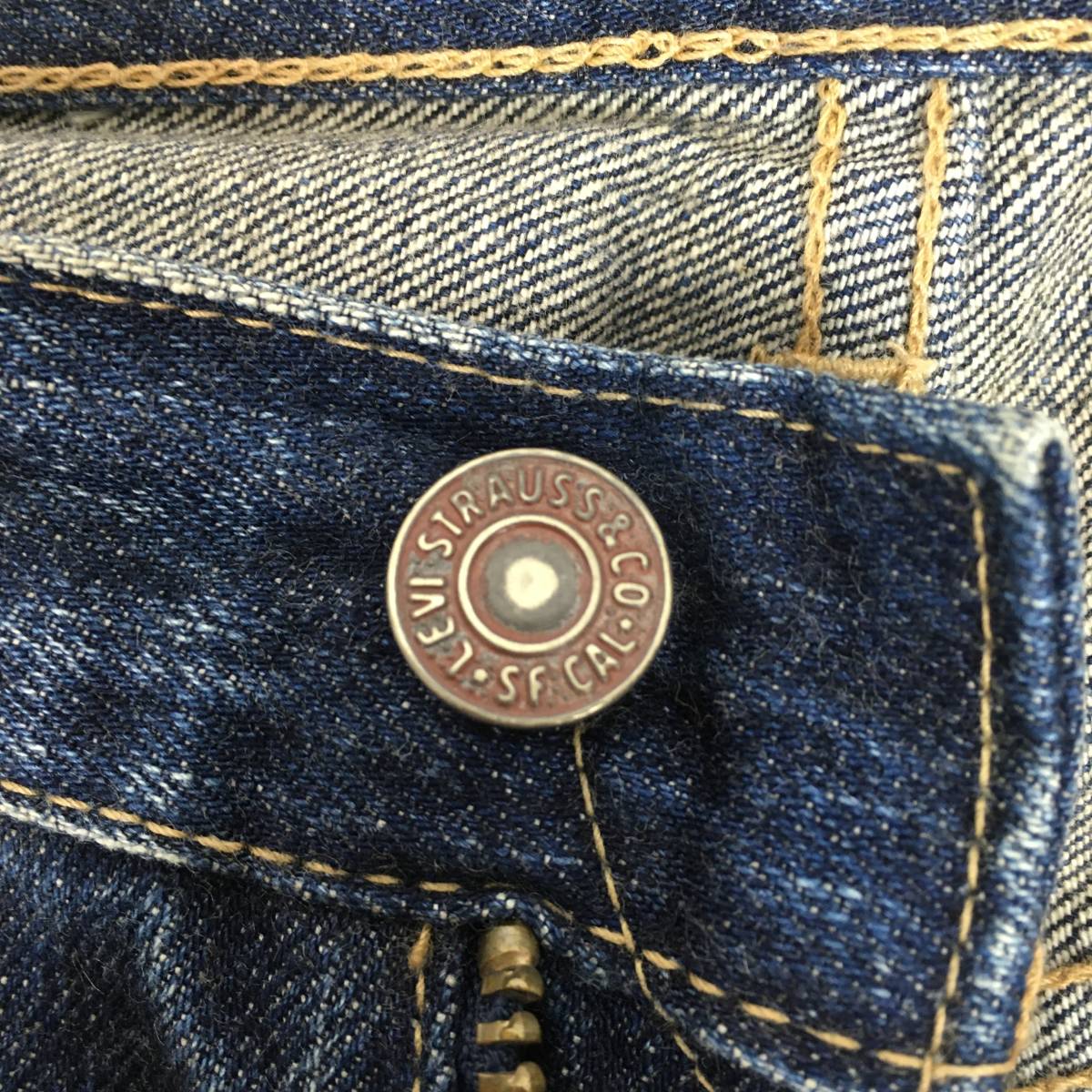 Levi's リーバイス Redloop レッドループ 510 RL510-05 日本製 02年 ストレート デニム ジーンズ W30 L33 ジップフライ ユーズド加工_画像7