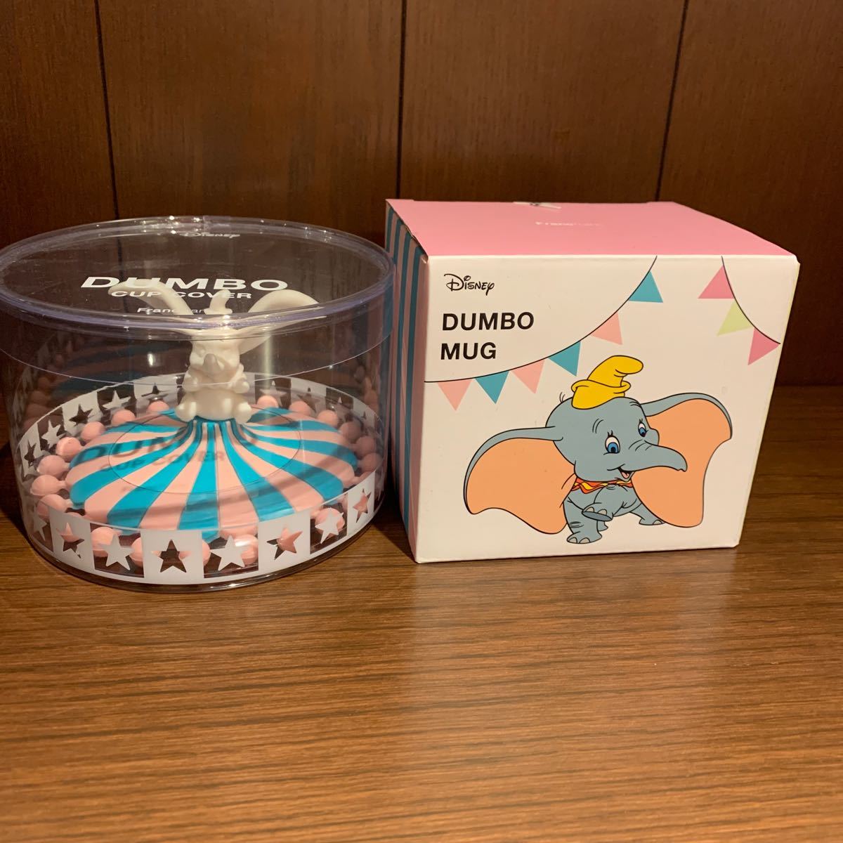 Paypayフリマ 新品 ダンボ シリコンカップカバー マグカップ セット フランフラン ディズニー