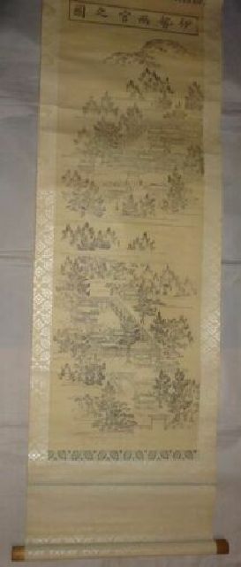  rare antique Ise city both . torii god region .. paper pcs hold axis Shinto god company picture Japanese picture old fine art 