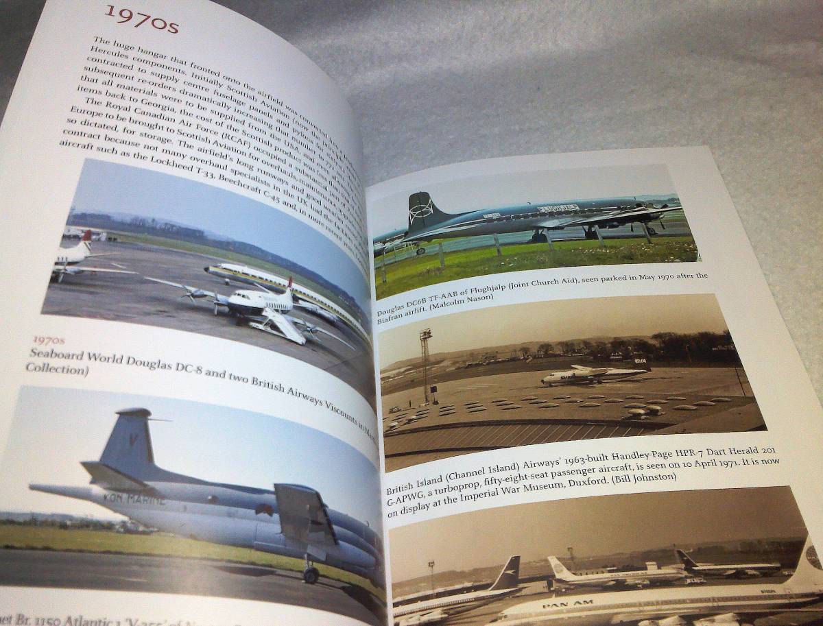 ＜洋書＞英 プレストウィック空港　過去から現在　写真資料集『PRESTWICK AIRPORT Through Time』