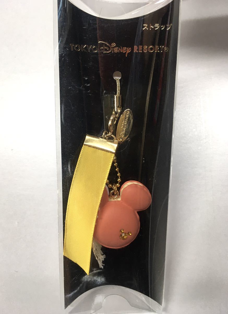 【Disney／ディズニーグッズ】ミニーマウス 旧携帯電話用ストラップ（未開封品）_画像1