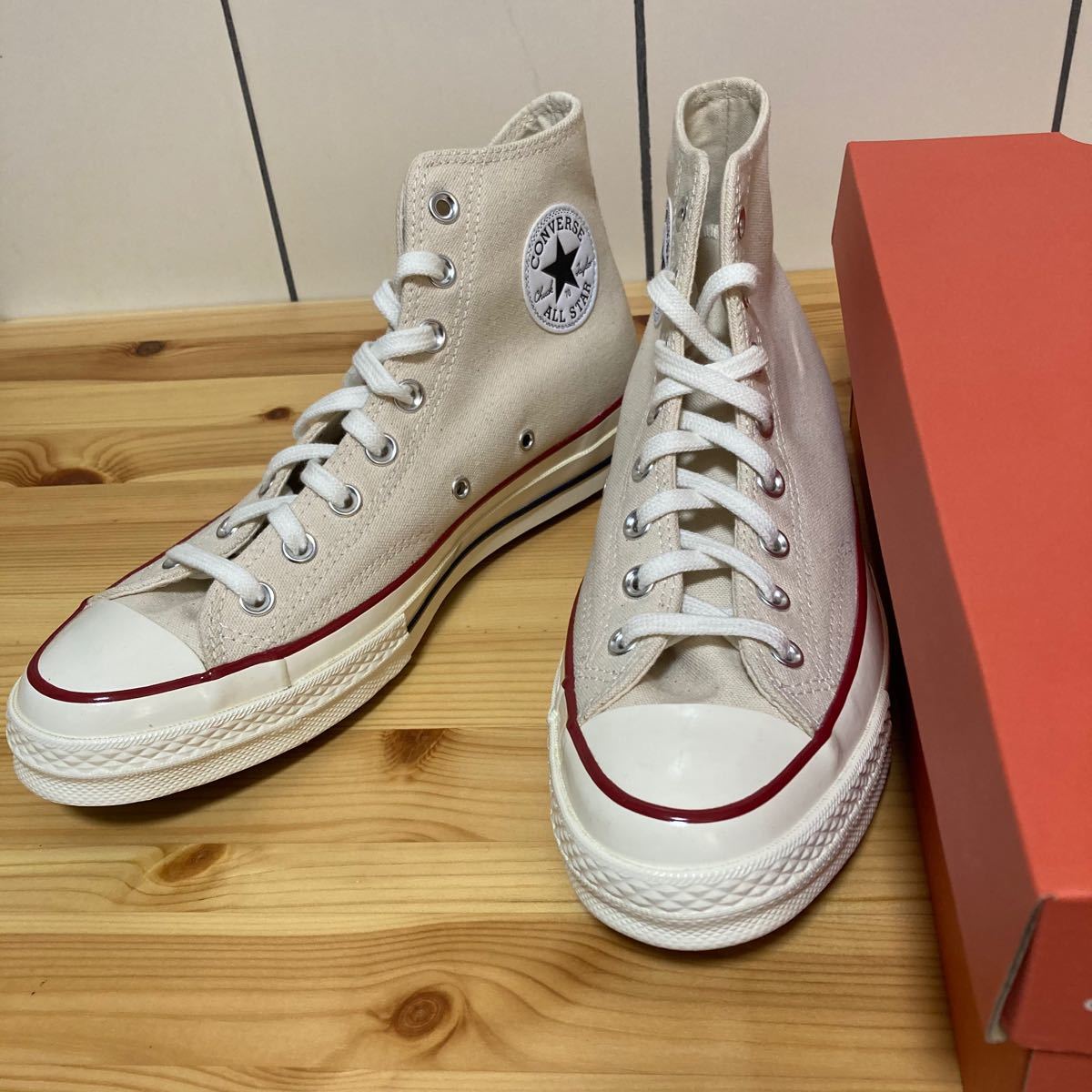 生成り オフホワイト CONVERSE コンバース チャックテイラー ct70