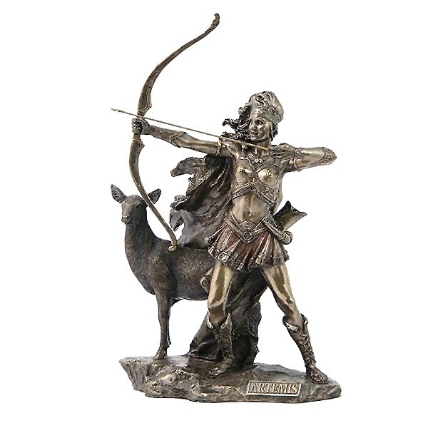 Yahoo!オークション - 古代ギリシャ アルテミス - 狩猟の女神 彫像